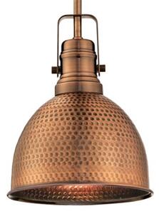 Westinghouse Lampa wisząca 6103840, możliwość ściemniania, miedziany, salon / jadalnia, metal, industrialny