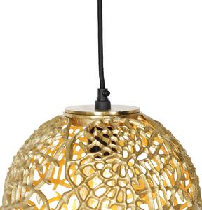 Lampa wisząca Art Deco złota - Maro Oswietlenie wewnetrzne