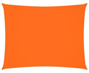 Prostokątny żagiel ogrodowy, tkanina oxford, 3x6 m, pomarańcz