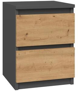 Szafka nocna TOP E SHOP Malwa M2 30 x 30 x 40 BrÄ zowo-szary