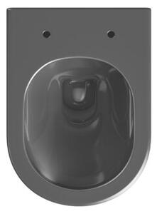 Miska WC HYDROSAN LUMA-BL-GL-RIM-03 Owalny Czarny połysk