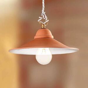 Ceramiche Lampa wisząca GIULIA z ceramicznym kloszem 43 cm