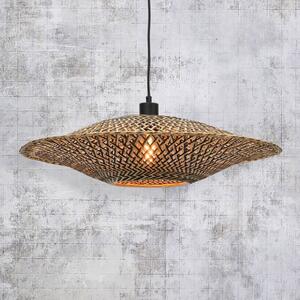 Good & Mojo Lampa wisząca Bali, możliwość ściemniania, jasne drewno, salon / jadalnia, bambus, design