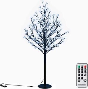 Świecące drzewo CHERRY do wnętrz i na zewnątrz, 180cm, zimna biel Monzana