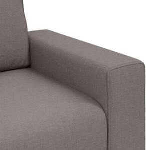 Sofa ciemnoszary 100 x 77 x 82 cm tkanina