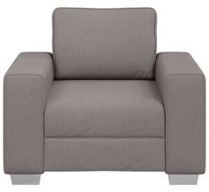 Sofa ciemnoszary 100 x 77 x 82 cm tkanina