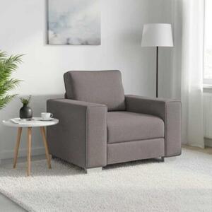 Sofa ciemnoszary 100 x 77 x 82 cm tkanina