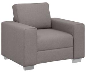 Sofa ciemnoszary 100 x 77 x 82 cm tkanina