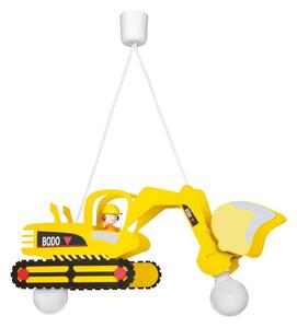 Elobra Lampa wisząca Bodo w kształcie koparki