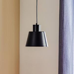 SIGMA Żyrandol Dunka 1 z metalowym kloszem, czarny