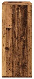 Szafka Åcienna, stare drewno, 80x33x80 cm