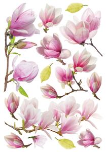 Dekoracja samoprzylepna Magnolia Flowers, 42,5 x 65 cm