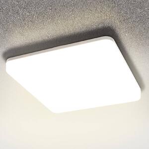 Heitronic Lampa sufitowa LED Pronto, kątowa, 33 x cm Pronto, biały / opal, tworzywo sztuczne, nowoczesny