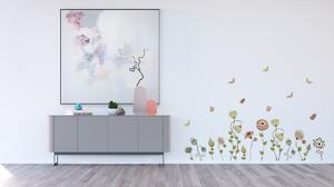 Dekoracja samoprzylepna Flowers colors, 42,5 x 65 cm