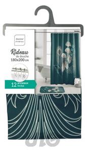 Zasłona prysznicowa 180x200 cm Ginkoblue – douceur d'intérieur