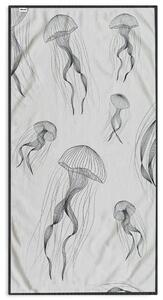 DecoKing Ręcznik plażowy Jellyfish, 90 x 180 cm