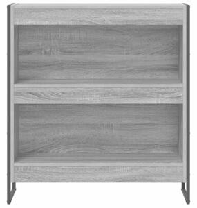 Szafka na książki szary sonoma 80 x 30 x 86,5 cm