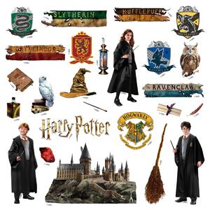 Dekoracja samoprzylepna Harry Potter Hogwart, 30 x 30 cm