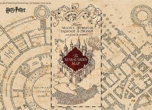 Podkładka dla dzieci Harry Potter Marauders Map, 42 x 30 cm