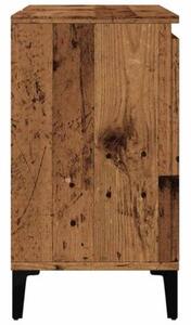 Szafka pod umywalkę, stare drewno, 58x33x60 cm
