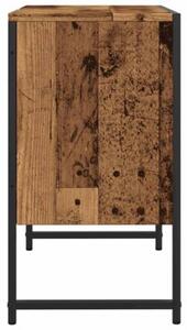 Szafka pod umywalkę, stare drewno, 60x33x60 cm
