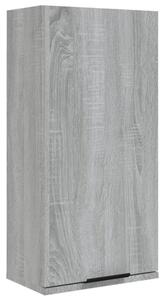 Wisząca szafka łazienkowa, szary dąb sonoma, 32x20x67 cm