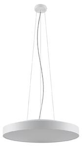 Lampa wisząca Vanida Arcchio, możliwość ściemniania, biały / opal, kuchnia, aluminium, nowoczesny