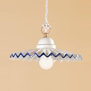 Ceramiche PIEGHE lampa w stylu dworkowym 28 cm