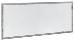 Lustro Åazienkowe z LED, szary dÄ b sonoma, 100x8,5x37 cm