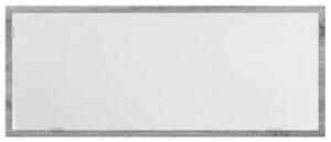 Lustro Åazienkowe z LED, szary dÄ b sonoma, 100x8,5x37 cm