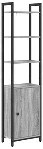 Szafka na książki szary sonoma 40 x 24 x 161 cm