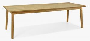 Drewniany dębowy stół dla 10 osób 250 x 100 cm Ari