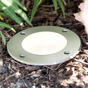 Paulmann Oprawa wpuszczana podłogowa LED Special, IP67, Ø 11 cm Special, aluminiowy / szary / cynkowy, stal szlachetna