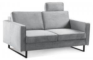 Dwuosobowa sofa na metalowych nogach Stava 2200