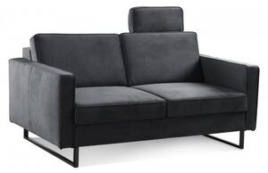 Dwuosobowa sofa na metalowych nogach Stava 2200