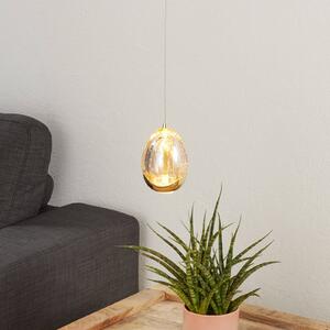 Schuller Valencia Lampa wisząca LED Rocio 1-punktowa, metal, szkło, złoty