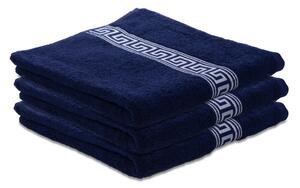 2x ręcznik GREEK ciemnoniebieski