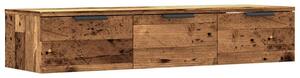 Szafka Åcienna stare drewno 102x30x20 cm drewno klejone