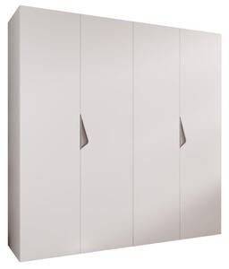 Szafa uchylna otwierana Sandi 1 200 wys. 202 cm biaÅy + u. kaszmir