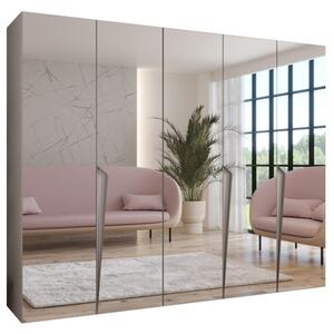 Szafa uchylna otwierana Piano 1 250 wys. 202 cm kaszmir + u. kaszmir
