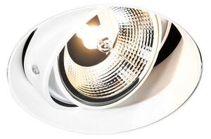 Wpust lampa sufitowa Oneon minimalistyczne oczko okrągłe białe