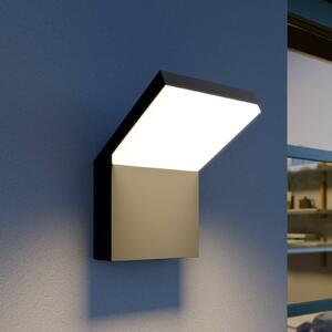 Kinkiet zewnętrzny LED Yolena Arcchio, czarny, aluminium, nowoczesny