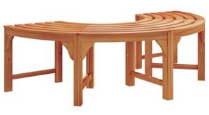 Ławka drzewna 2 szt. naturalny 160 x 80 x 45cm