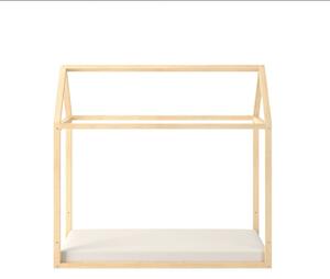 Łóżko domek Montessori 70 × 140 cm Bellamy Wood Nest