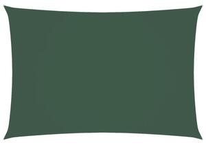 Prostokątny żagiel ogrodowy, tkanina oxford 2,5x4,5 m, zielony