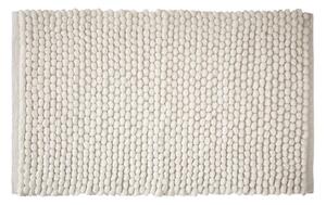 Biały dywanik łazienkowy 50x80 cm Aspen Bobble – Bianca