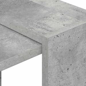 Półka na książki betonowy szary 52 x 25 x 71,5 cm