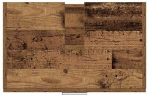 Szafka Łazienkowa z szufladą stare drewno 59 x 37 x 59 cm