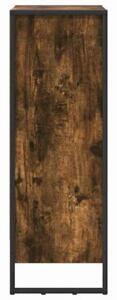 Szafka na książki dąb dymny 60 x 30 x 86,5 cm