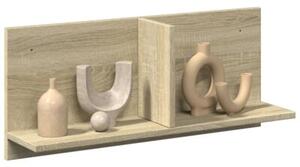 Półka ścienna, 70x16,5x30 cm, dąb sonoma